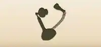 Telephone silhouette