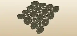 Doily silhouette