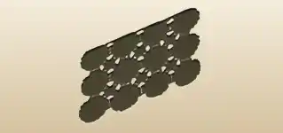 Doily silhouette
