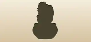 Cactus silhouette