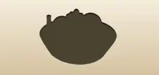 Fruit silhouette