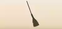 Broom silhouette