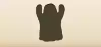 Ghost silhouette