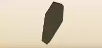 Coffin silhouette