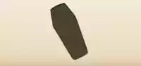 Coffin silhouette