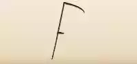 Scythe silhouette