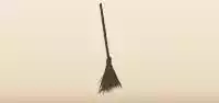 Broom silhouette