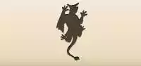 Gargoyle silhouette
