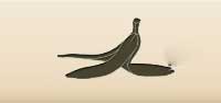 Banana Peel silhouette