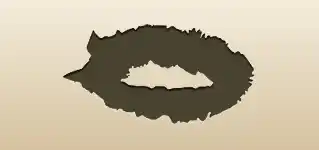 リースのシルエット