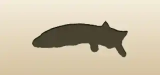 ネコのシルエット