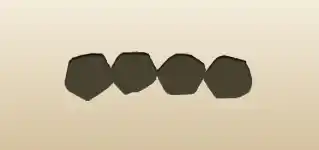ルーン文字のシルエット