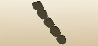 ルーン文字のシルエット
