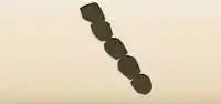 ルーン文字のシルエット
