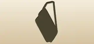 バッグのシルエット