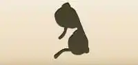 Eyeglasses silhouette