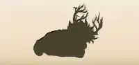 森の精のシルエット