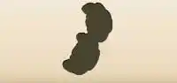 Croissants silhouette
