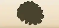Pinecone silhouette