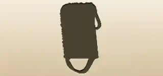 スポンジのシルエット