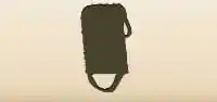 Washcloth silhouette