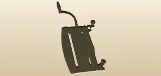 絞り器のシルエット
