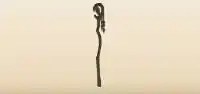 杖のシルエット