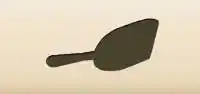 Fireplace Shovel silhouette
