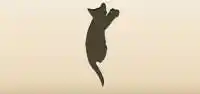 ネコのシルエット