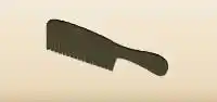 Comb silhouette
