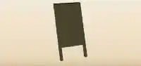 洗濯板のシルエット
