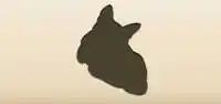 ネコのシルエット