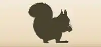 Squirrel silhouette