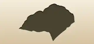 クロワッサンのシルエット
