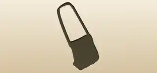 バッグのシルエット