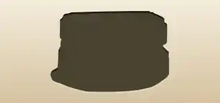 洗濯せっけんのシルエット