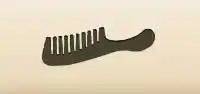 Comb silhouette