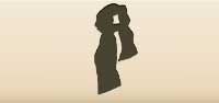 Scarf silhouette