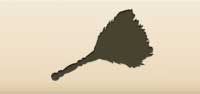 Feather Duster silhouette