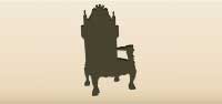 Throne silhouette