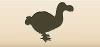 Dodo Bird silhouette