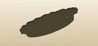 パイのシルエット