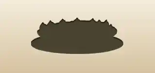 パイのシルエット