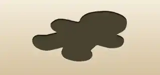 ゾンビのシルエット