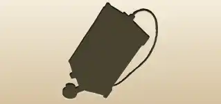 霊の罠のシルエット