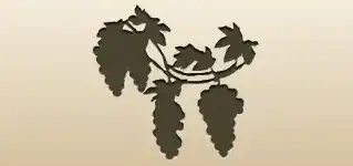 ブドウのシルエット