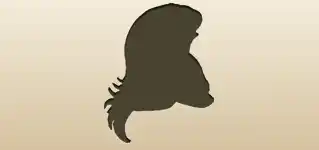 兜のシルエット