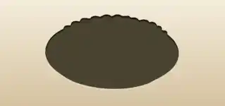 パイのシルエット