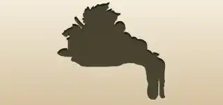 ブドウのシルエット