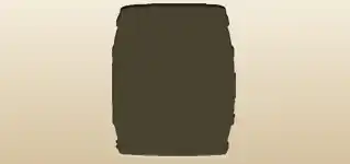 たるのシルエット